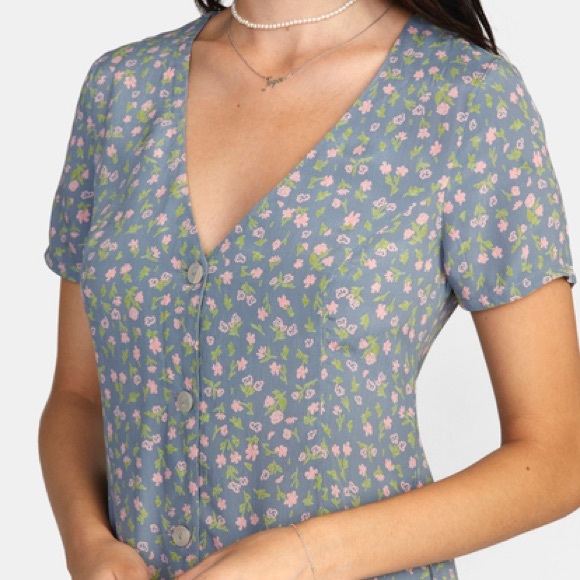 RVCA Understated Mini Dress NWOT - Picture 2 of 4